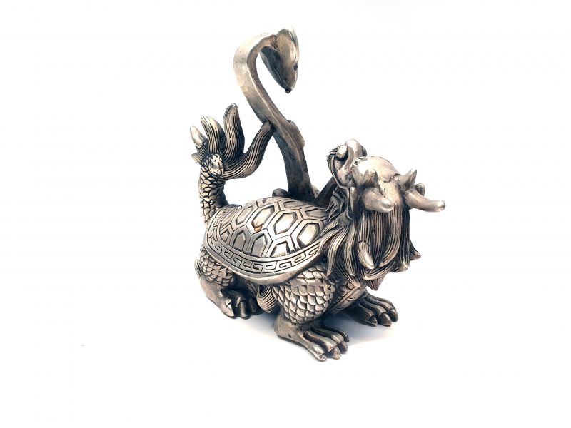 Chinesische Metall-Statue Schutzdrache 2