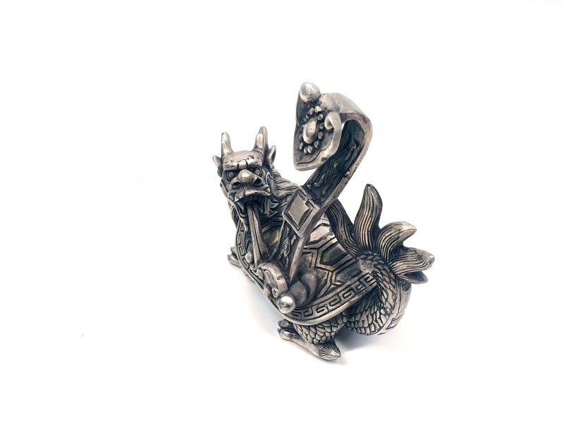 Chinesische Metall-Statue Schutzdrache 3