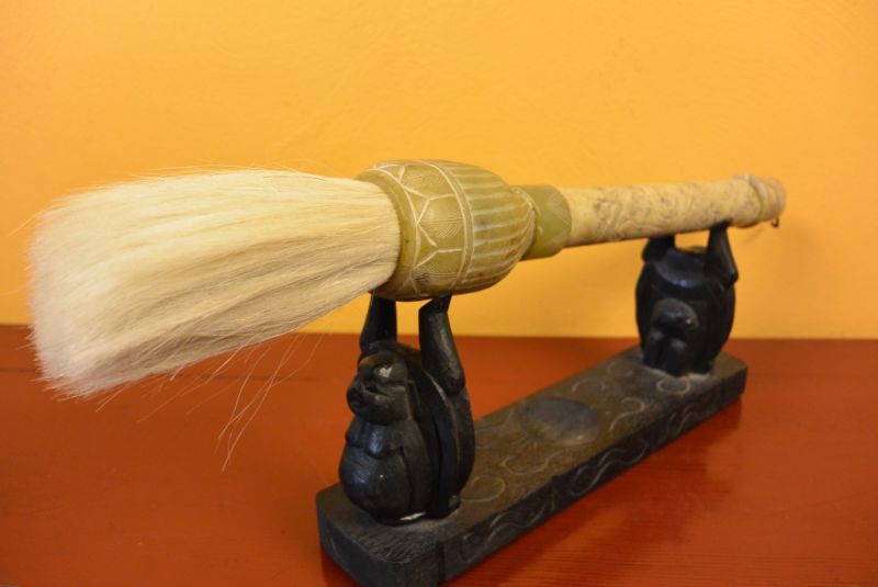 Chinesische Pinsel Jade Asiatische Kunst 5