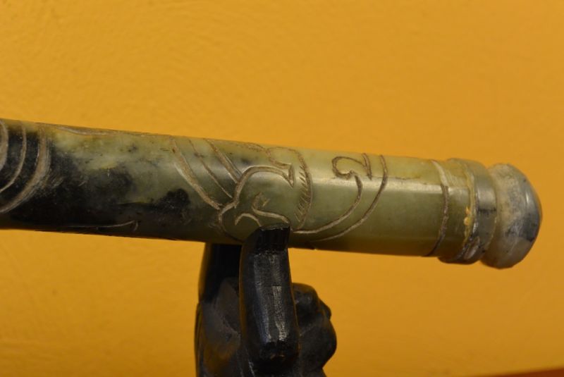Chinesische Pinsel Jade Dunkelgrün 4