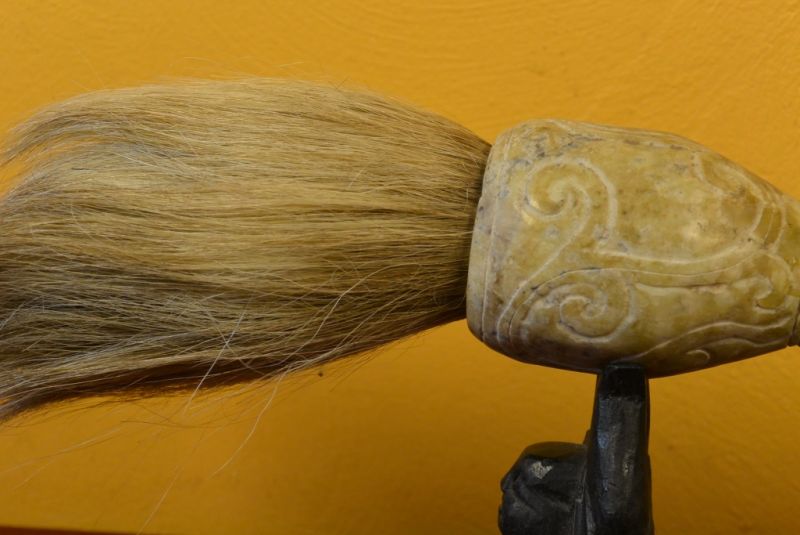 Chinesische Pinsel Jade Einzelnes Objekt 2