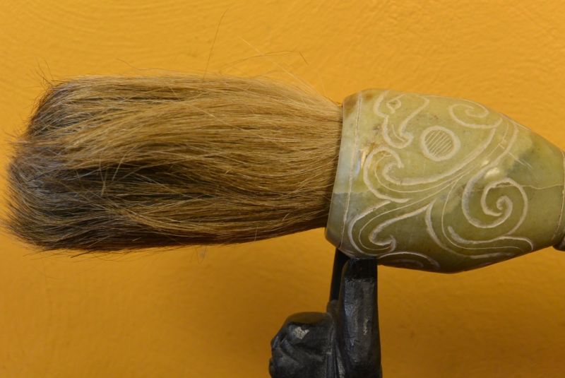 Chinesische Pinsel Jade Hellgrün 2