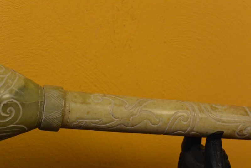 Chinesische Pinsel Jade Hellgrün 3