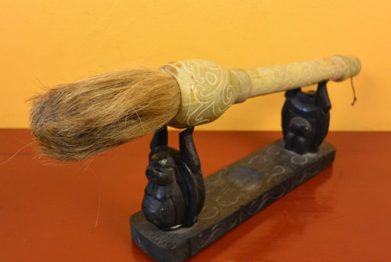 Chinesische Pinsel Jade Hellgrün 5