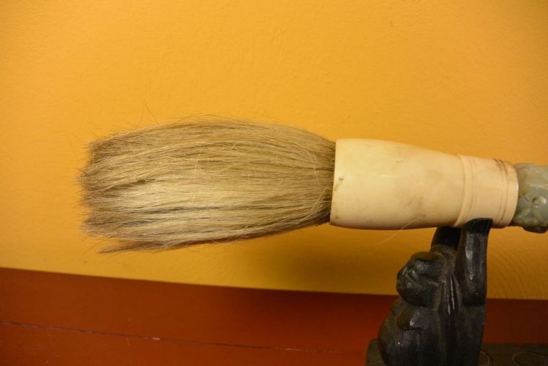 Chinesische Pinsel Stein Jade geflochtenen 2 2