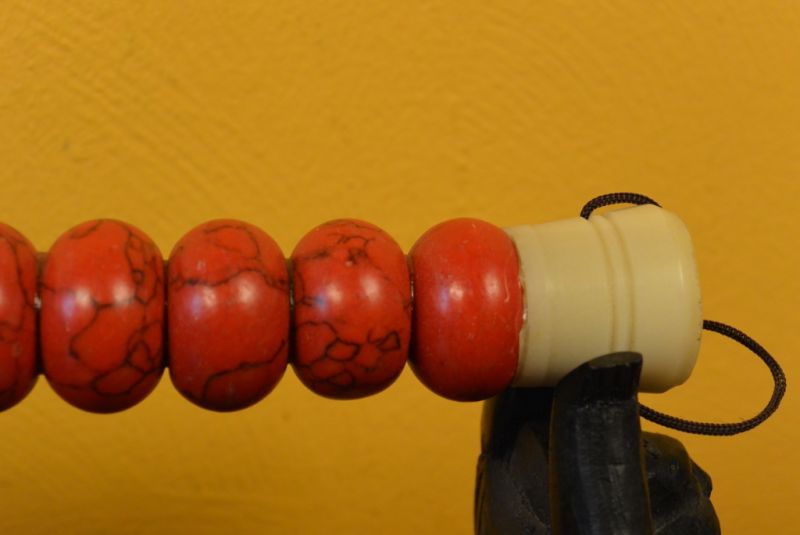 Chinesische Pinsel Stein Round Rot 4