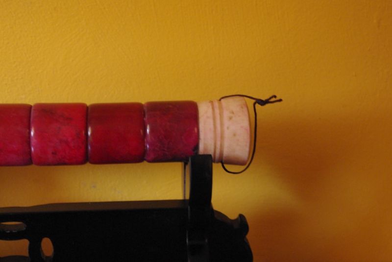 Chinesische Pinsel Steine Rote/Roses 4