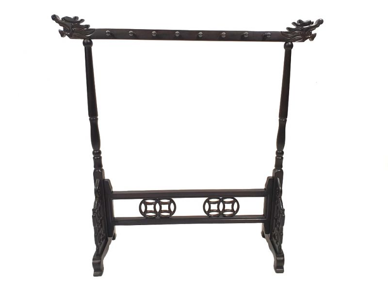 Chinesische Pinselhalter - 16 Plätze (8x2) - Holzqualität: Luxus 2