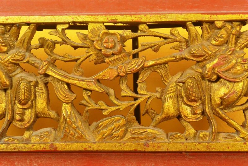 Chinesische Platte Qing-Dynastie Kavalier 2 2