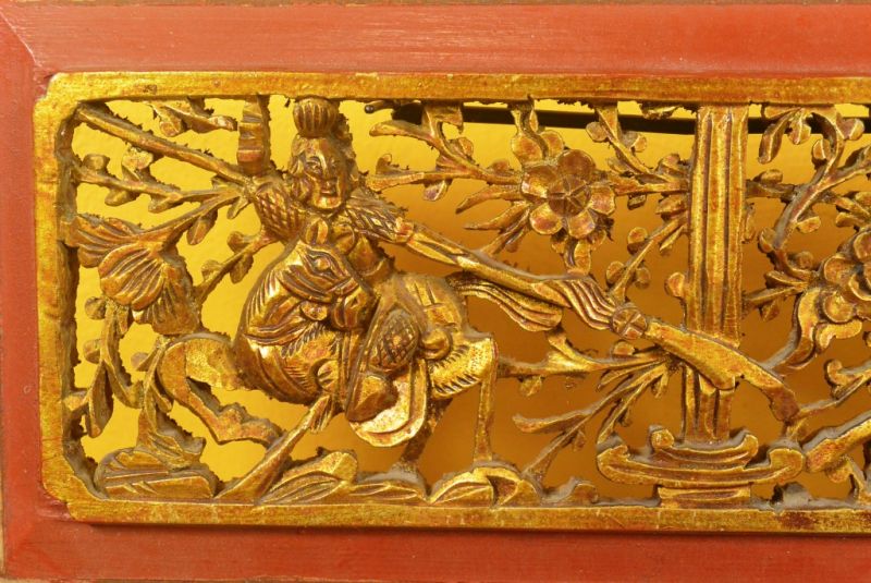 Chinesische Platte Qing-Dynastie Kavalier 2