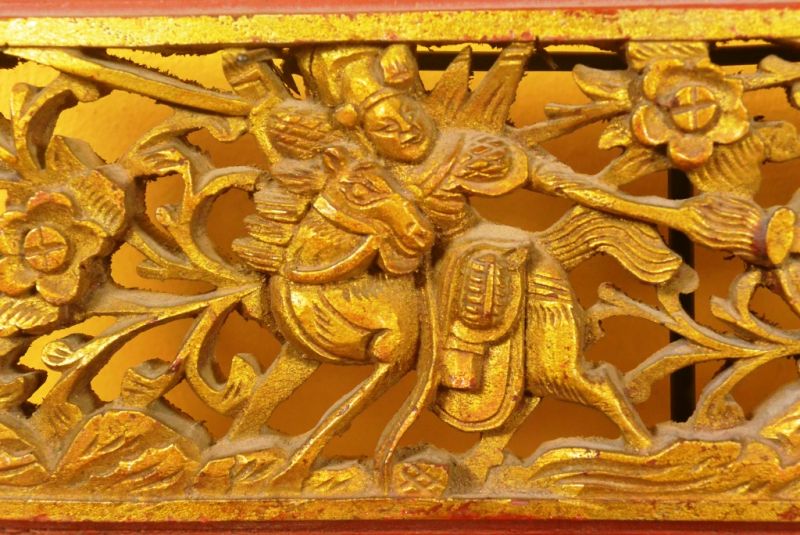 Chinesische Platte Qing-Dynastie Schlacht 4