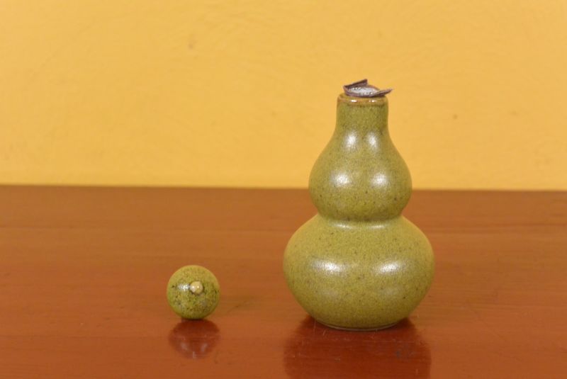 Chinesische Porzellan Schnupftabakflasche 1 5