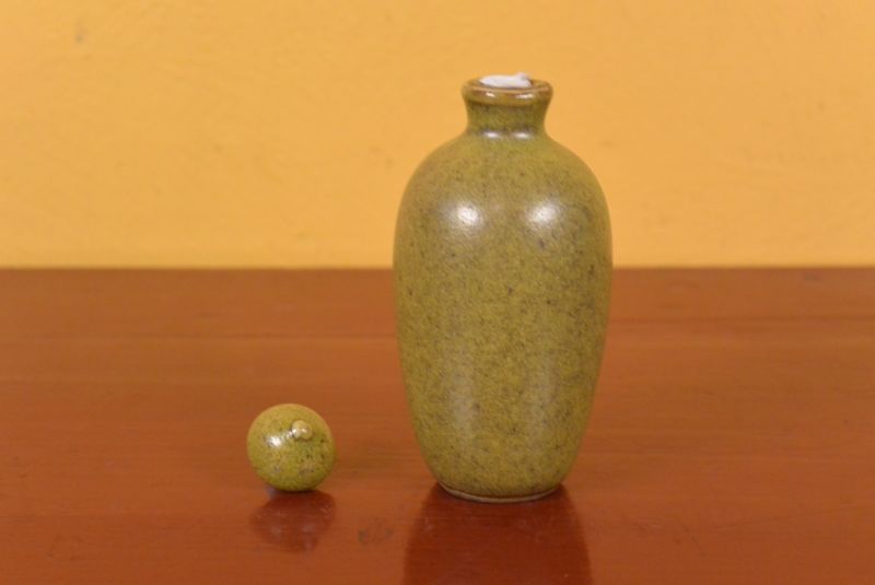 Chinesische Porzellan Schnupftabakflasche 2 5