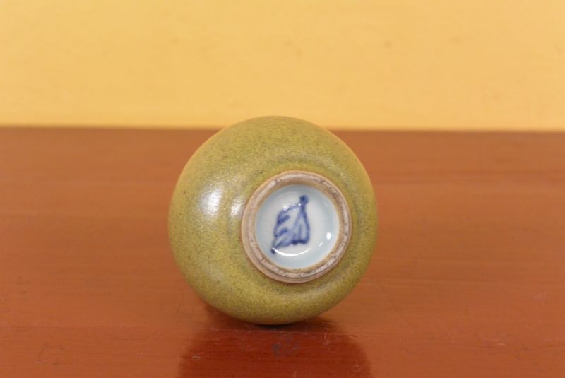 Chinesische Porzellan Schnupftabakflasche 3 4