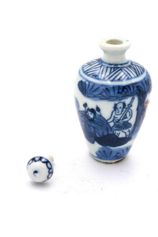 Chinesische Porzellan Schnupftabakflasche - China 3
