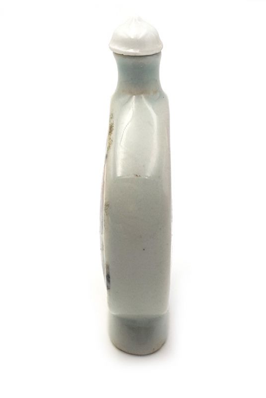 Chinesische Porzellan Schnupftabakflasche - Der Kaiser und die Kaiserin 2