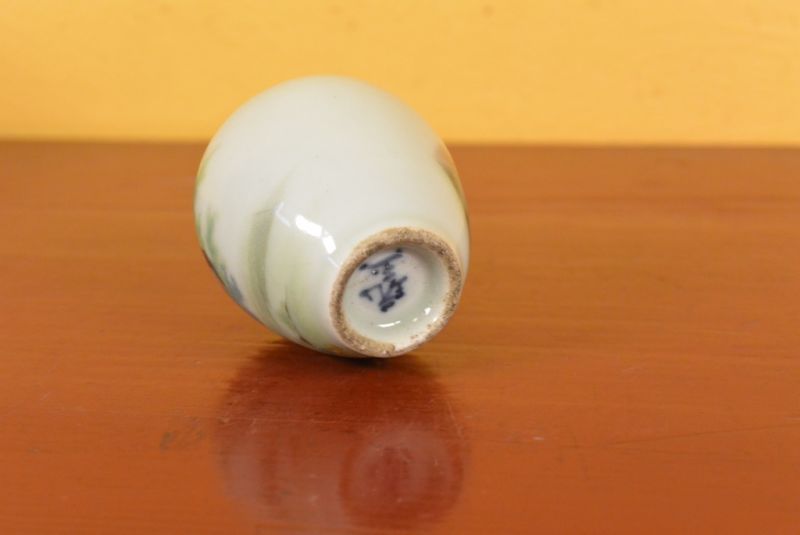 Chinesische Porzellan Schnupftabakflasche Hofdame 4 4