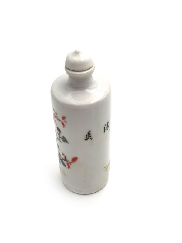 Chinesische Porzellan Schnupftabakflasche - Natur 2 2