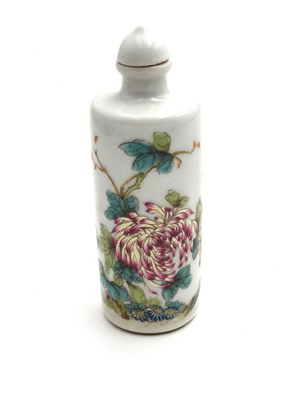 Chinesische Porzellan Schnupftabakflasche - Natur 3 3