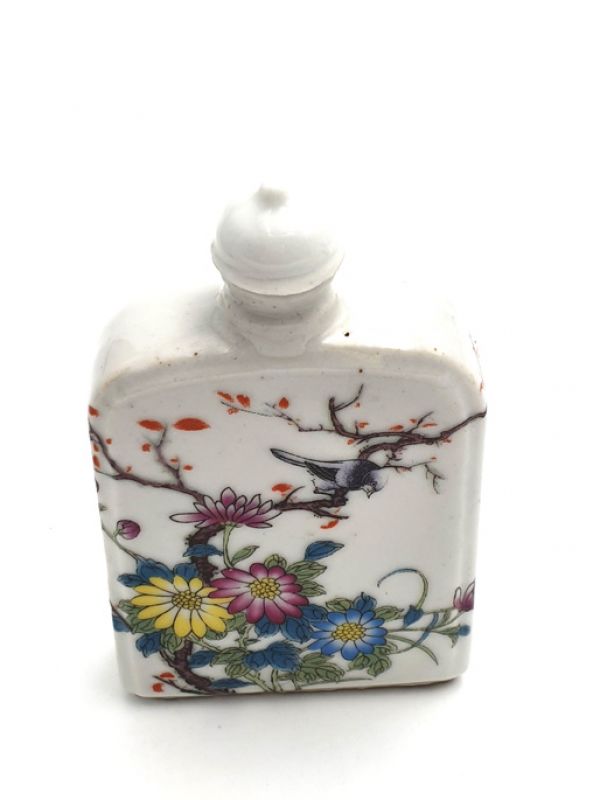 Chinesische Porzellan Schnupftabakflasche - Natur 4 2