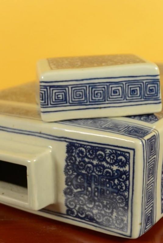 Chinesische Porzellan Töpfe - Blaue Drachen 5