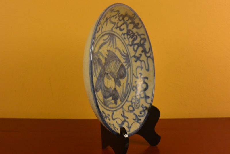 Chinesische Porzellanplatte Fisch 3