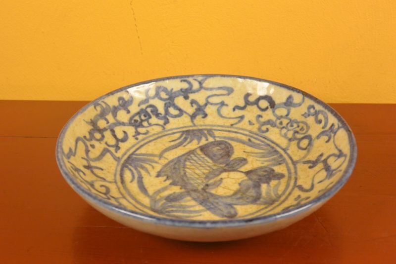 Chinesische Porzellanplatte Fisch 5