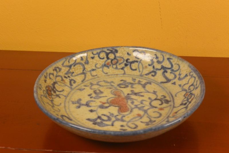 Chinesische Porzellanplatte Lotus 5