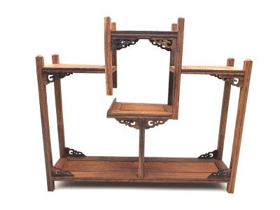 Chinesische Regal - Asian Dekor - 34x30cm