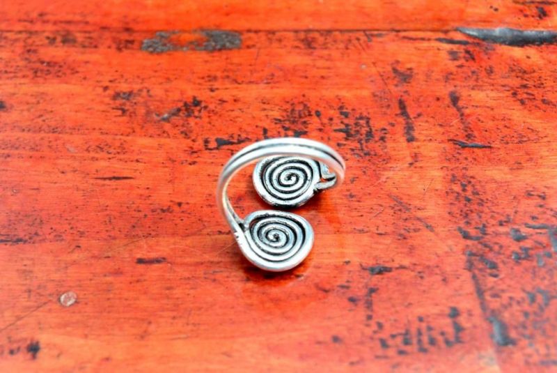 Chinesische Ring der Miao - 2 Spirale des Lebens 3