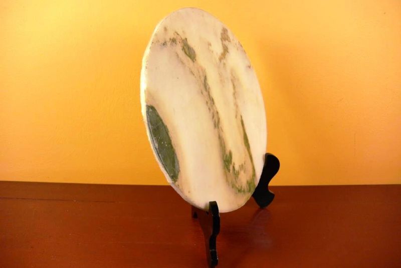 Chinesische Runden Dreamstone - Marmorstein - Abstrakte Kunst 5