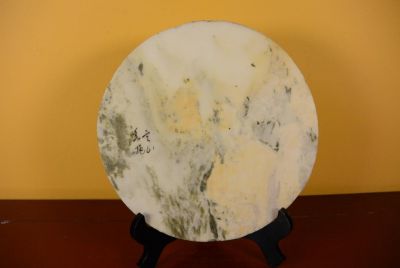 Chinesische Runden Dreamstone - Marmorstein