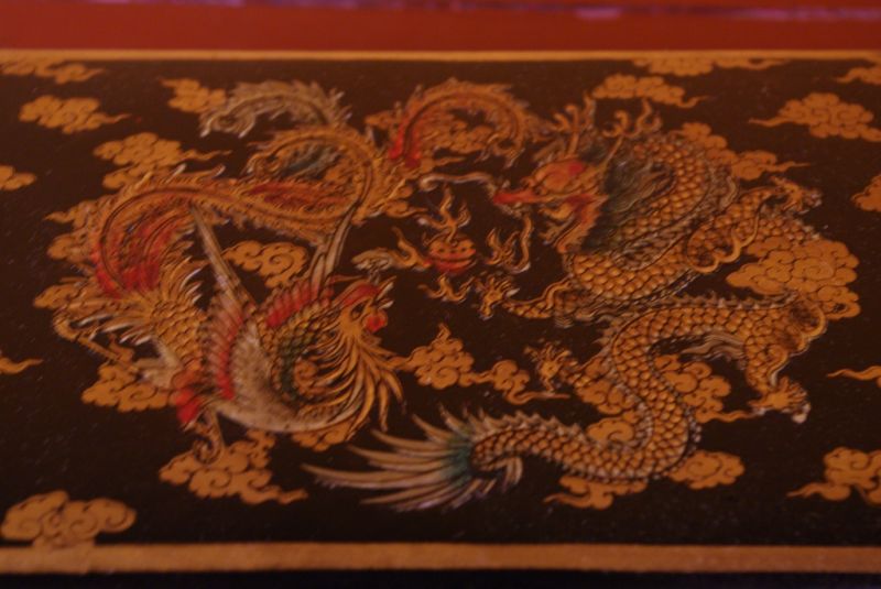 Chinesische Schatullen und Abakus 3