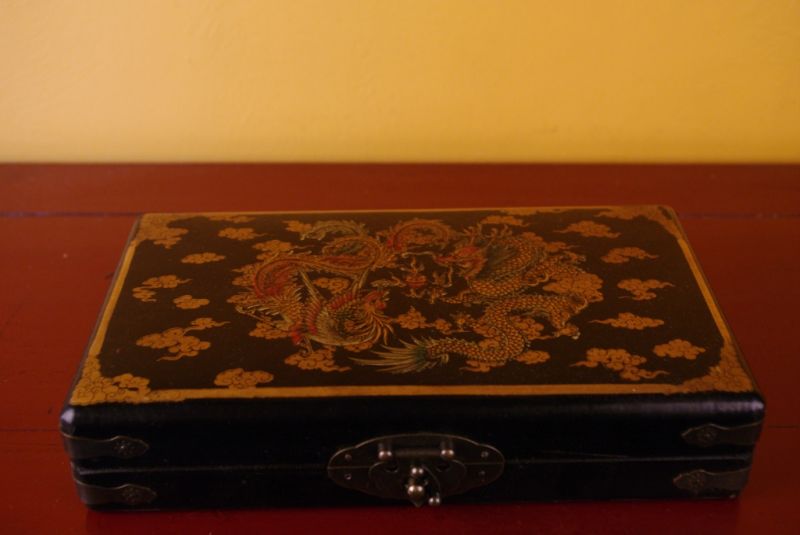Chinesische Schatullen und Abakus 4