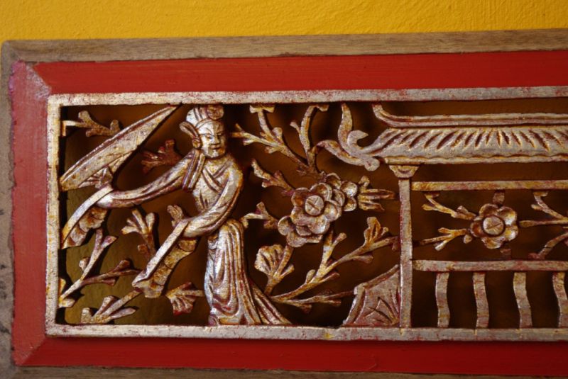 Chinesische Schnitzereien Chinesische Haus 4