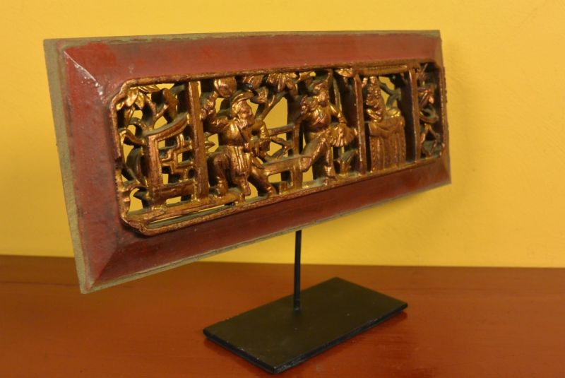 Chinesische Schnitzereien Qing-Dynastie 3 5