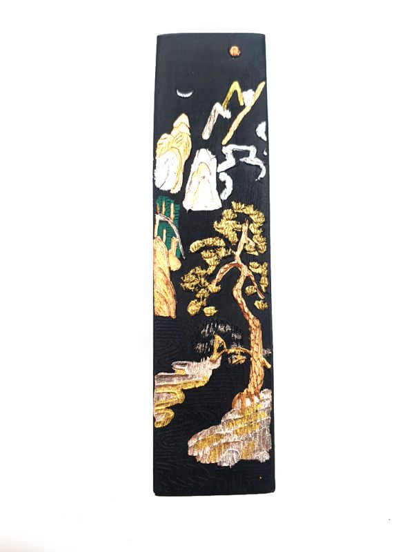 Bilder überfliegen für die vergrößerung Chinesische Stangentusche - Gute Qualität - Pin - Dekor: Chinesische Landschaft - 30g 3