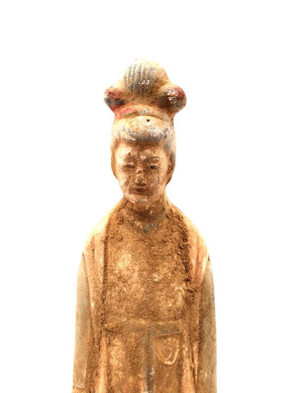 Chinesische Statue - Terrakotta - Hofdamen Tang - Tang-Dynastie 2