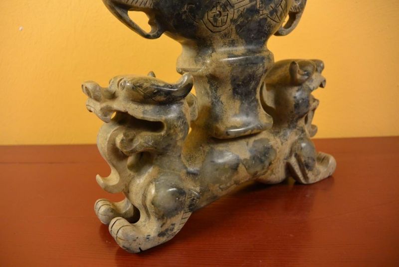 Chinesische Stele echte Jade 3