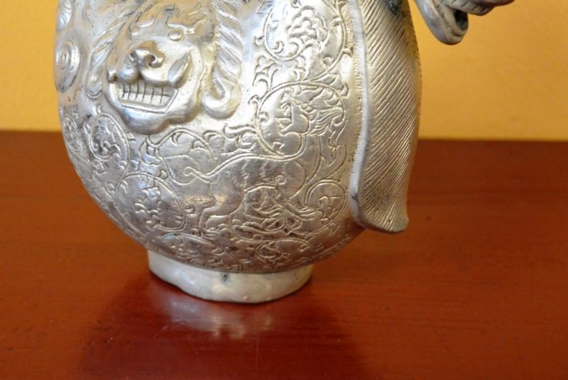 Chinesische Teekanne Pferd 3