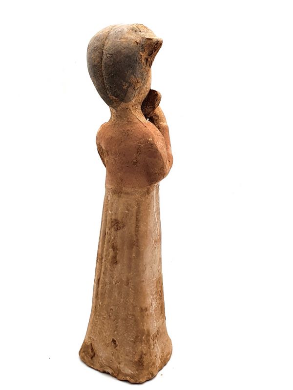 Chinesische Terra Cotta Statue 3