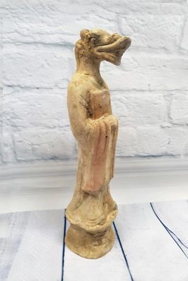 Chinesische Terrakotta-Statue - Chinesische Astrologie - Drache