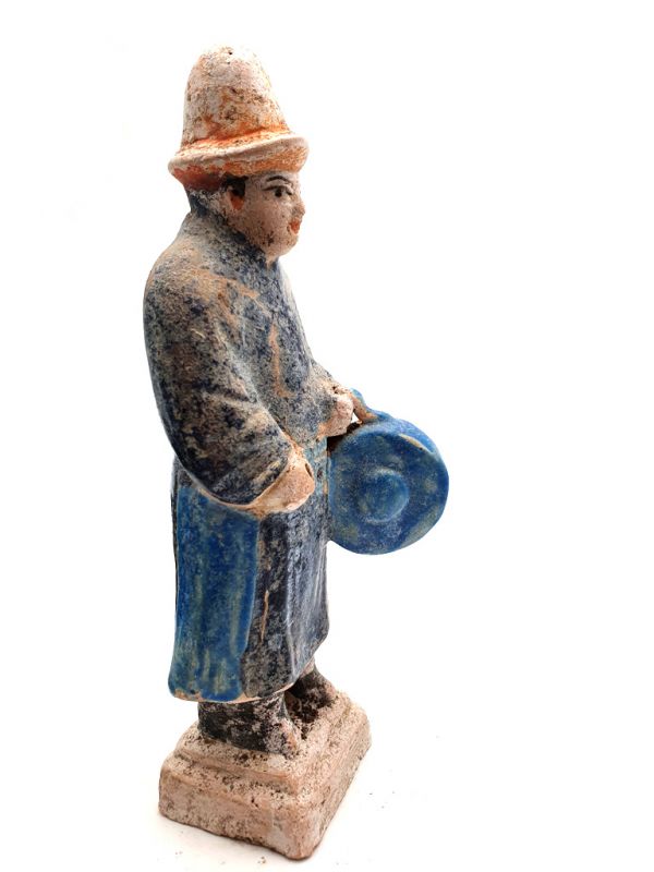 Chinesische Terrakotta-Statue Musiker 3
