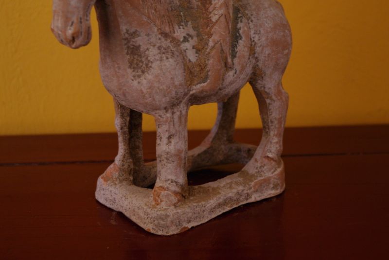 Chinesische Terrakotta Statue Reiterin 4