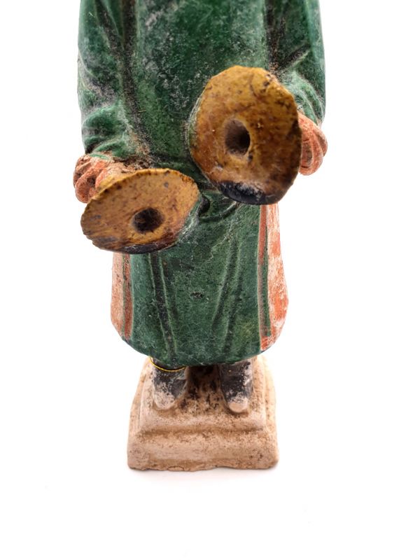 Chinesische Terrakotta-Statue Tang-Dynastie Becken 2