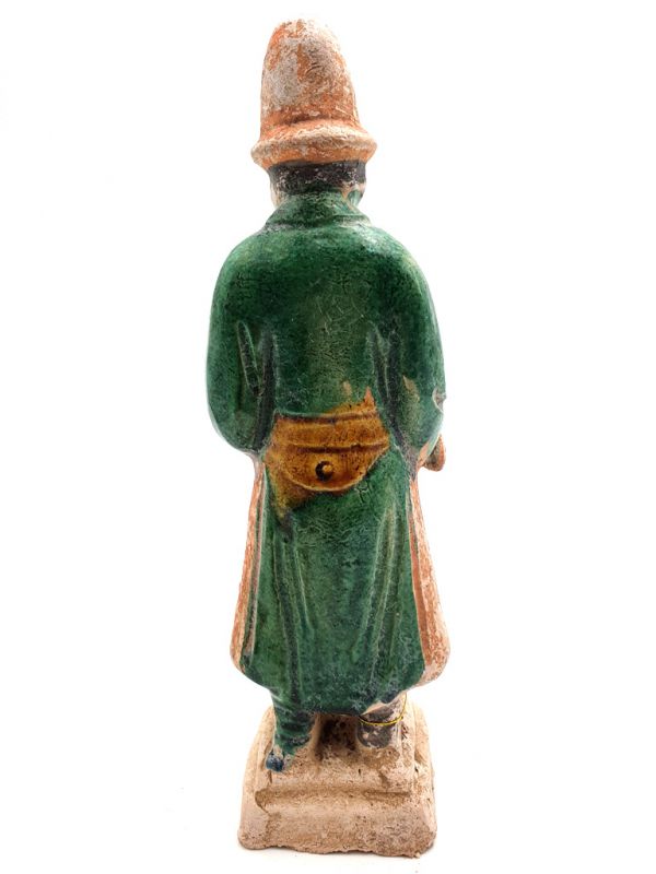 Chinesische Terrakotta-Statue Tang-Dynastie Becken 4