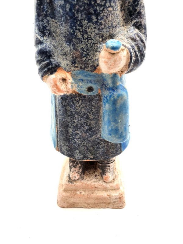 Chinesische Terrakotta-Statue Tang-Dynastie Flasche 3