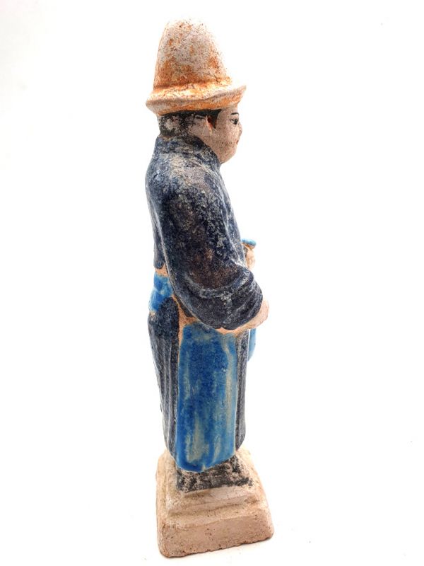 Chinesische Terrakotta-Statue Tang-Dynastie Flasche 4