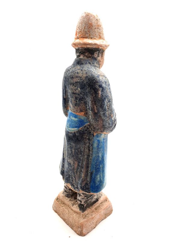 Chinesische Terrakotta-Statue Tang-Dynastie Musiker 3