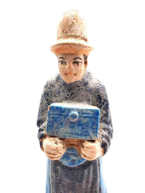 Chinesische Terrakotta-Statue Tang-Dynastie Safe2
